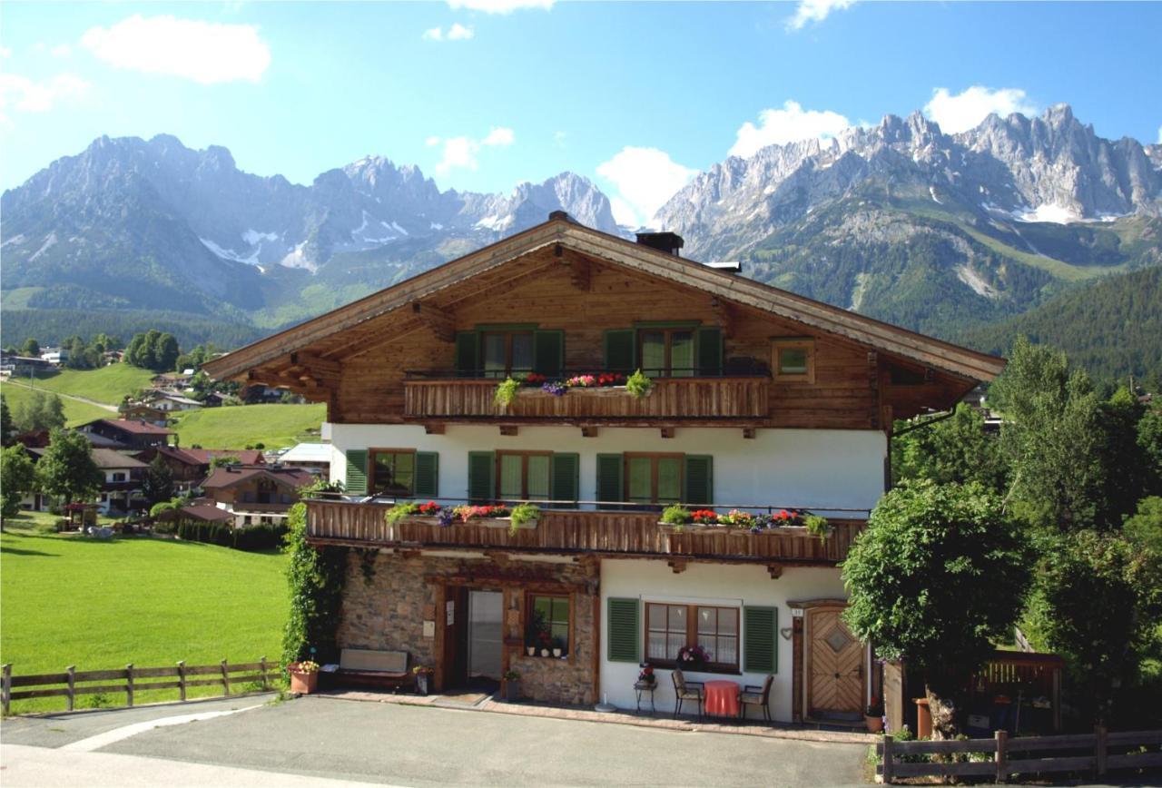 mein TYROLapart Going am Wilden Kaiser Buitenkant foto